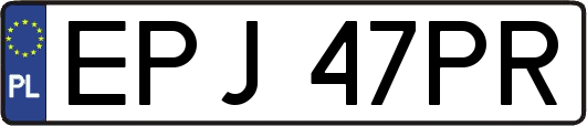 EPJ47PR