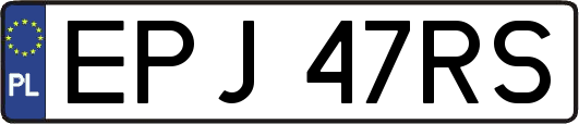 EPJ47RS