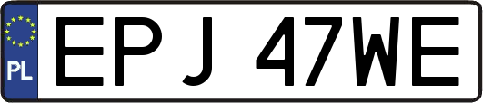 EPJ47WE