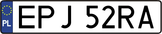 EPJ52RA