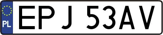 EPJ53AV