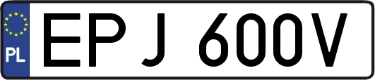 EPJ600V