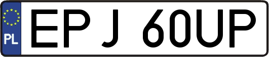 EPJ60UP