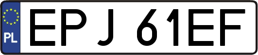 EPJ61EF