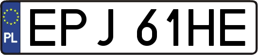 EPJ61HE