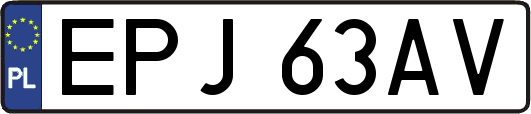 EPJ63AV