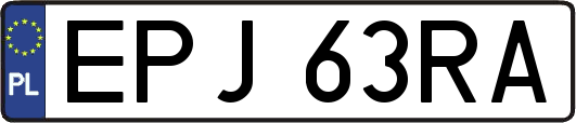 EPJ63RA