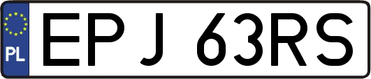 EPJ63RS