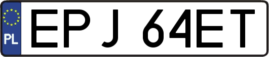 EPJ64ET