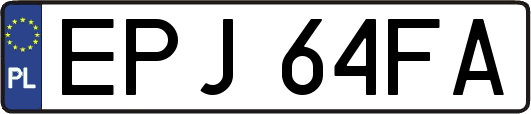 EPJ64FA