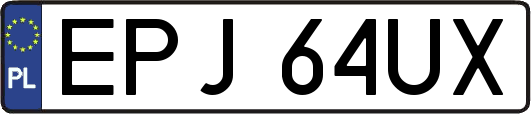 EPJ64UX