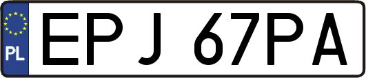 EPJ67PA