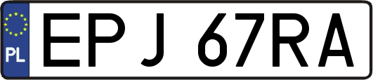 EPJ67RA