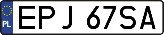 EPJ67SA