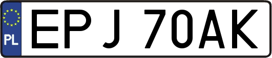 EPJ70AK