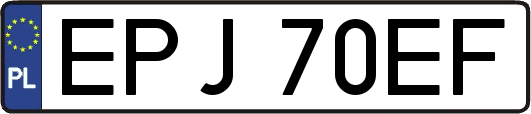 EPJ70EF