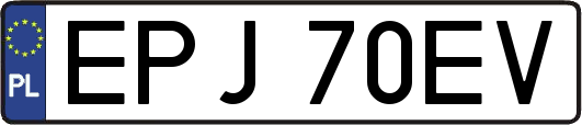 EPJ70EV