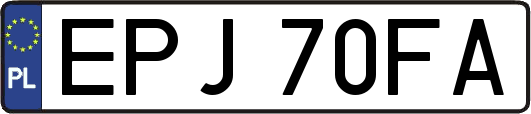 EPJ70FA