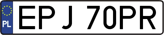 EPJ70PR