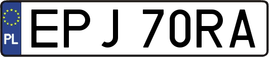 EPJ70RA