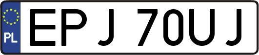 EPJ70UJ