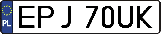 EPJ70UK