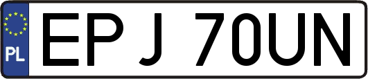 EPJ70UN