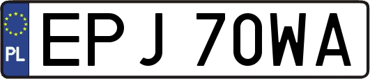EPJ70WA