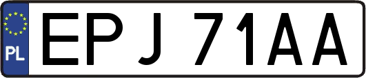 EPJ71AA