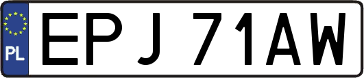 EPJ71AW