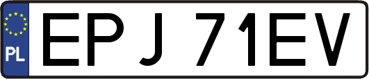 EPJ71EV