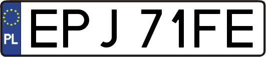 EPJ71FE