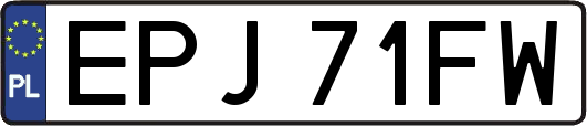 EPJ71FW