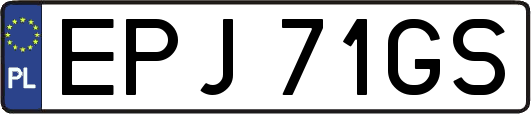 EPJ71GS