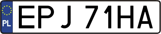 EPJ71HA