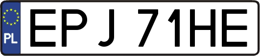 EPJ71HE