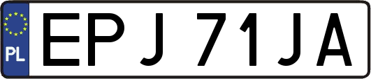 EPJ71JA