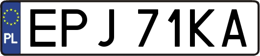 EPJ71KA