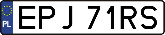 EPJ71RS