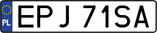 EPJ71SA