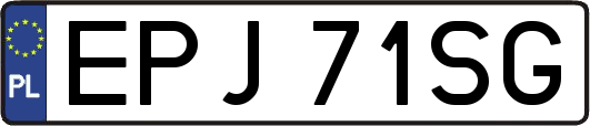 EPJ71SG