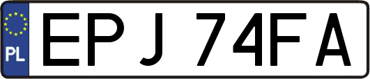 EPJ74FA