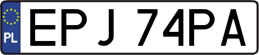EPJ74PA