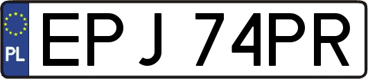 EPJ74PR