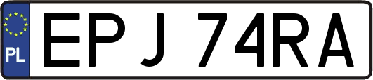 EPJ74RA