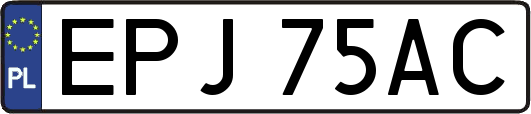 EPJ75AC