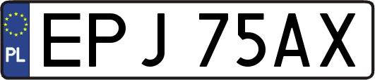 EPJ75AX