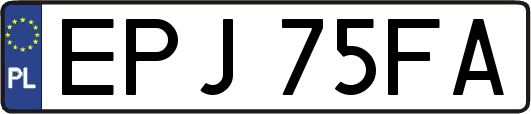EPJ75FA