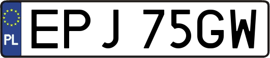 EPJ75GW