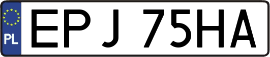 EPJ75HA